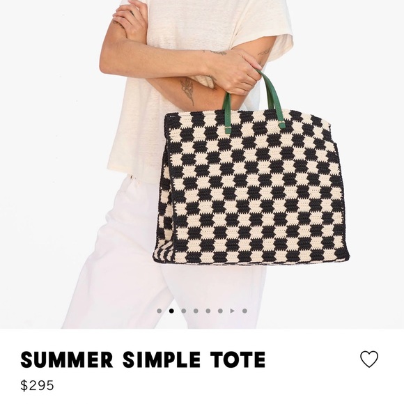 Clare V Handbags - Clare V Summer Simple Tote, almost new!